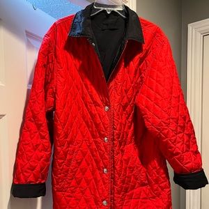 ESCADA reversible jacket. Never worn. NWOT Womens size large (size 38 European)